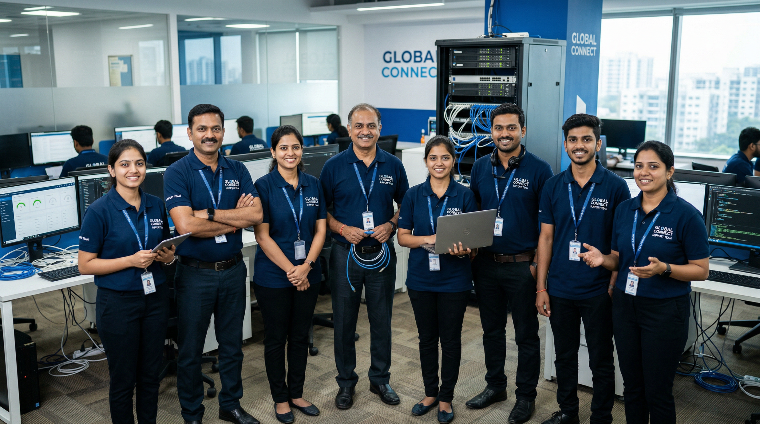 Cadlinc Infotech team at work