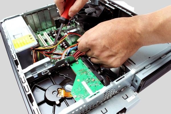 Desktop computer hardware repair and upgrade at Cadlinc Bangalore