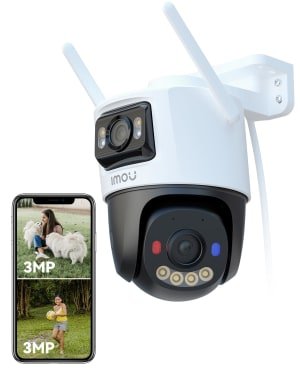 IMOU WIFI CAMERA PAN-TILT OUTDOOR 3+3MP Color Vision Two Way WIFI PT
