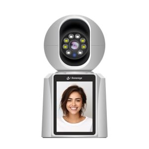 SECUREYE WIFI CAMERA ROTATION INDOOR 2MP 2 WAY WITH DISPALY WIFI SECUREYE