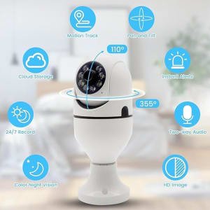 WIFI CAMERA CAMERA ROTATION INDOOR 2MP Color Vision Two Way WIFI
