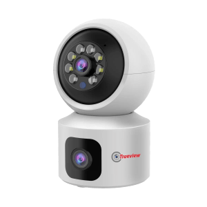 WIFI ROBO CAMERA LINKAGE 2+2MP Night Vision Two Way WIFI TRUEVIEW