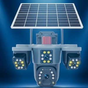 SUN CAM SOLAR CAMERA 4 CAMERA