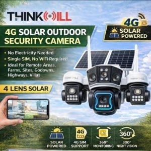 THINKWILL SOLAR CAMERA 4 CAMERA