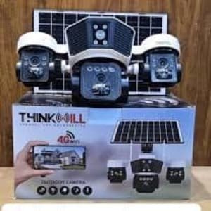 THINKWILL SOLAR CAMERA TRIPAL LENCE BIG